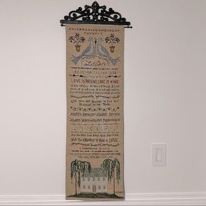 Love Sampler Wall Panel